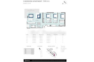 3 Beds