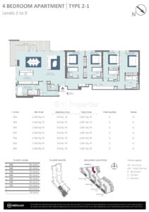 4 Beds