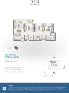 3 Beds