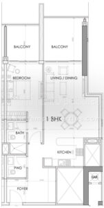 1 Bed
