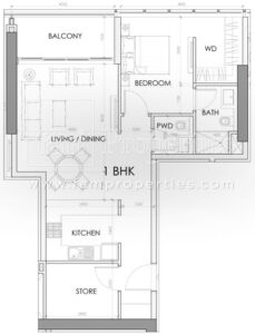 1 Bed