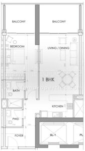 1 Bed