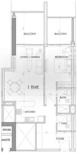 1 Bed