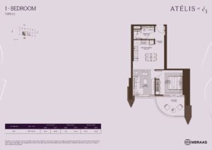 1 Bed