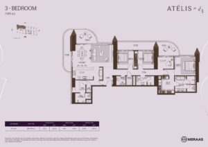 3 Beds