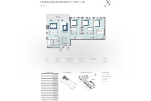 3 Beds