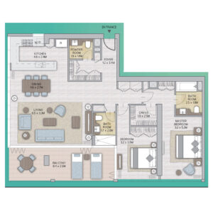 2 Beds