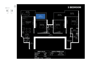 3 Beds