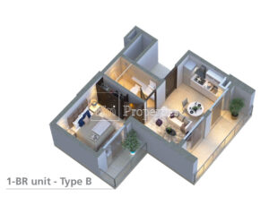 1 Bed