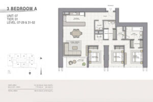 3 Beds