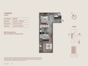 1 Bed