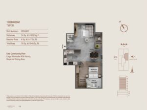 1 Bed