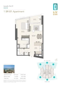 1 Bed