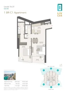 1 Bed
