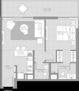 1 Bed