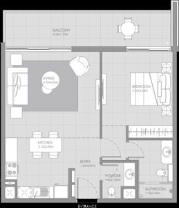 1 Bed
