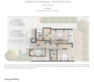 3 Beds