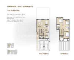 3 Beds