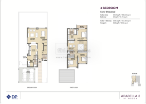 3 Beds