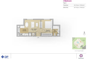 1 Bed