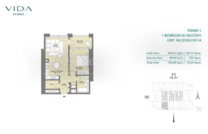 1 Bed