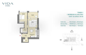 1 Bed