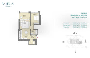 1 Bed