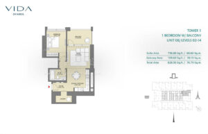1 Bed