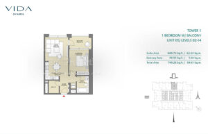 1 Bed