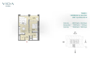 1 Bed