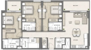 3 Bedrooms