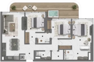3 Bedrooms
