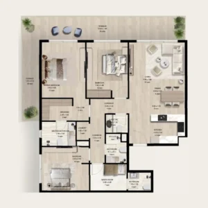 3 Bedrooms
