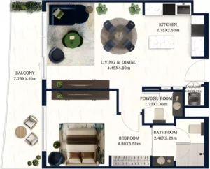 1 Bedroom