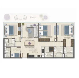 3 Bedrooms