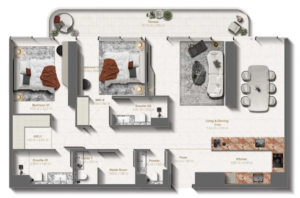 3 Bedrooms