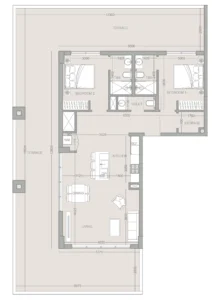 2 Bedrooms