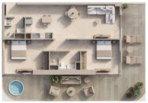 2 Bedrooms