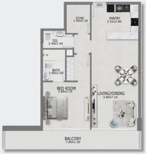 1 Bedroom