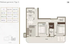 2 Bedrooms