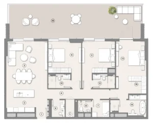 3 Bedrooms