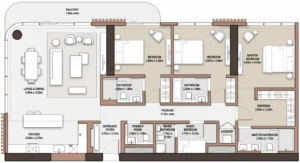 3 Bedrooms