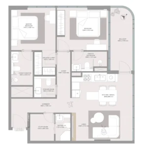 2 Bedrooms