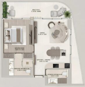 1 Bedroom