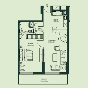1 Bedroom