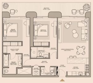 2 Bedrooms