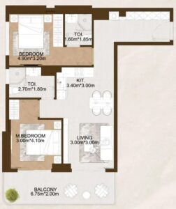 2 Bedrooms