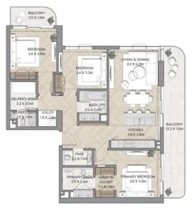3 Bedrooms