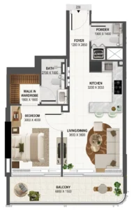 1 Bedroom