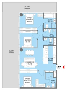 3 Bedrooms